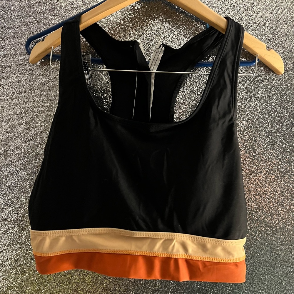 Seafancy bathing suit set, sports bra and shorts